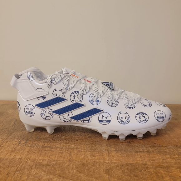 Adidas Freak 22 Big Mood Emoji DSG SM Football Cleats Blue White Men’s Size 14 - Picture 2 of 14